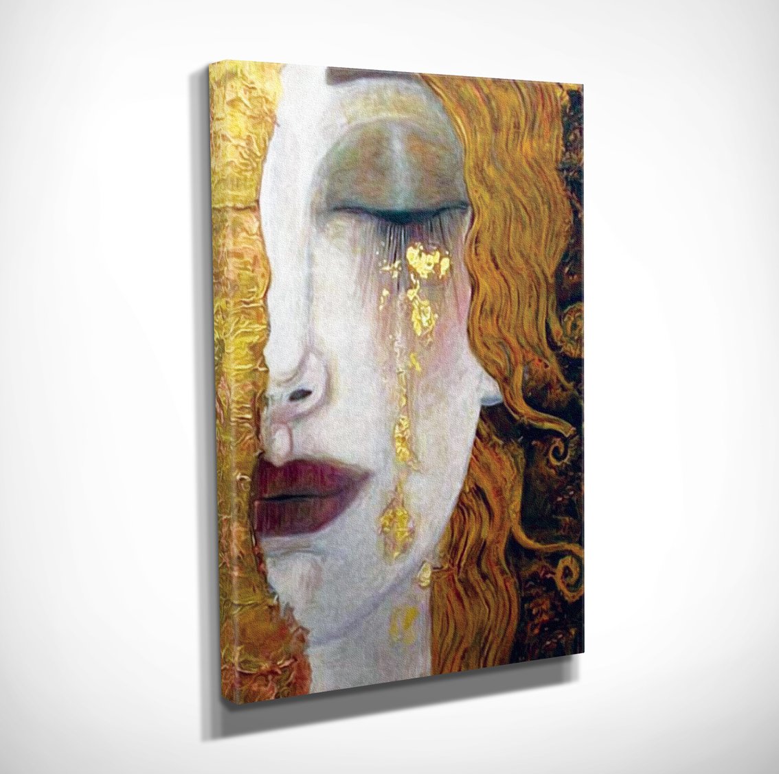 'Freya's Tears' Gustav Klimt Kanvas Tablo