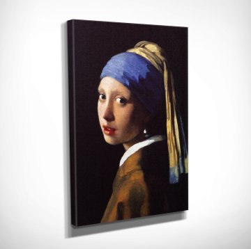 'Girl with a Pearl Earring' Johannes Vermeer Kanvas Tablo