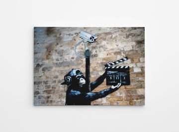 Lights Camera Monkey | Banksy