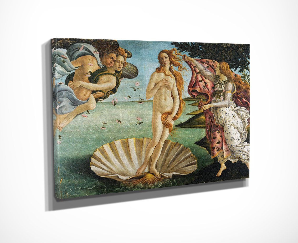 'The Birth of Venus' Sandro Botticelli Kanvas Tablo