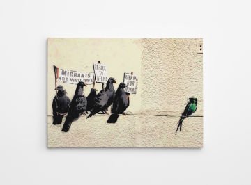 Racist Birds | Banksy