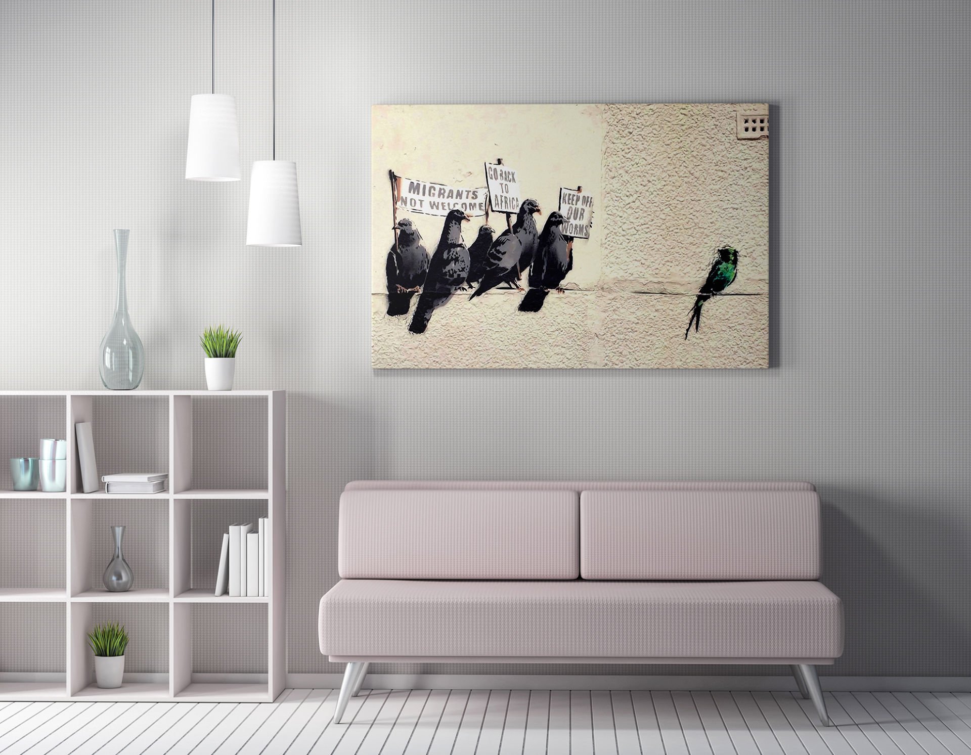Racist Birds | Banksy
