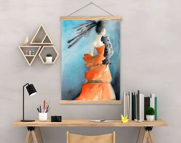 Askılı Kanvas Poster