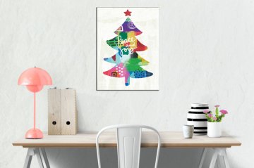 CHRISTMAS TREE KANVAS TABLO