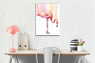 Flamingo Kanvas Tablo