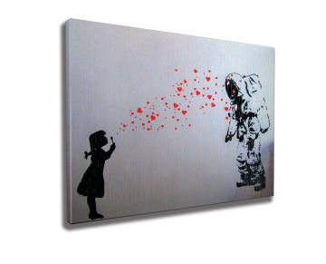 Astronot ve Küçük Kız | Banksy