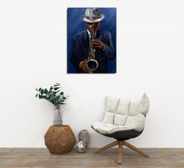 Jazz Kanvas Tablo