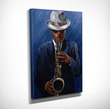 Jazz Kanvas Tablo