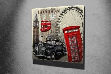Londra Kanvas Tablo