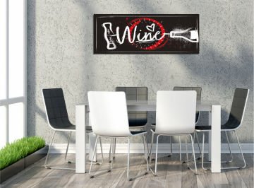 Wine Kanvas Tablo