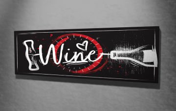 Wine Kanvas Tablo