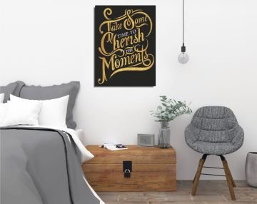Motivasyon Kanvas Tablo