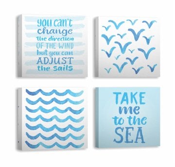 'Take me to the Sea' Kanvas Tablo