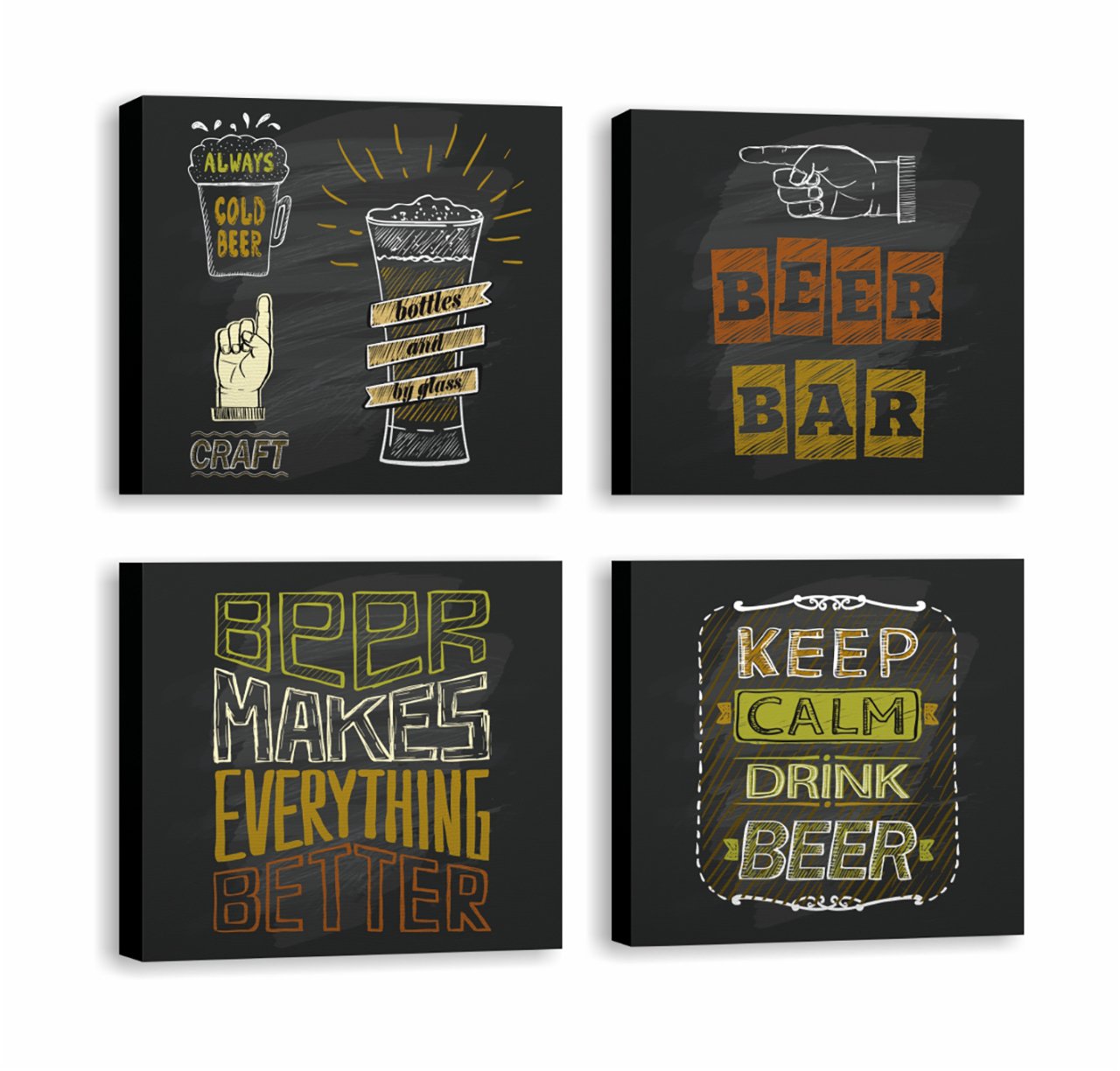 Beer Bar Kanvas Tablo