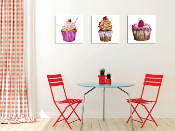 Cupcake Kanvas Tablo