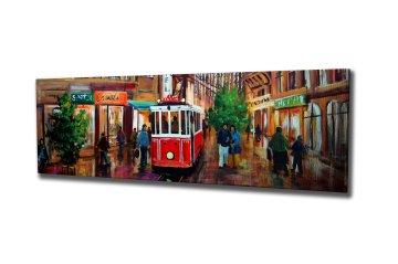 Tramvay Kanvas Tablo
