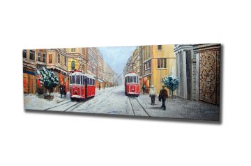 Tramvaylar Kanvas Tablo