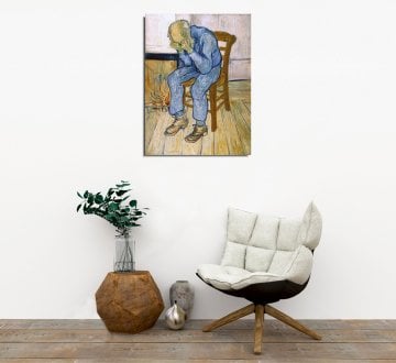 'Sonsuzluğun Eşiğinde' Vincent Van Gogh Kanvas Tablo