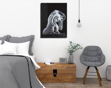 Depresyon Kanvas Tablo