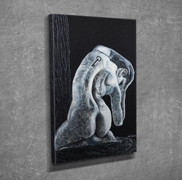 Depresyon Kanvas Tablo