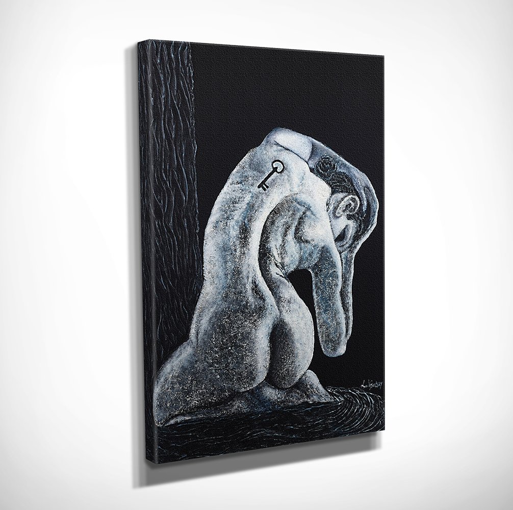 Depresyon Kanvas Tablo