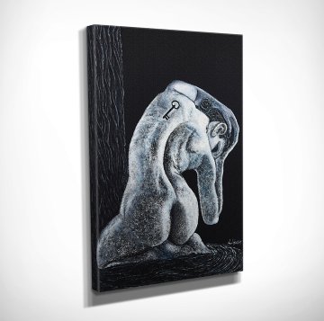 Depresyon Kanvas Tablo