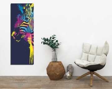 Zebra Kanvas Tablo