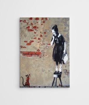 Scared Of The Mouse | Banksy