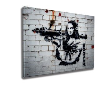 Mona Lisa Bazooka | Banksy