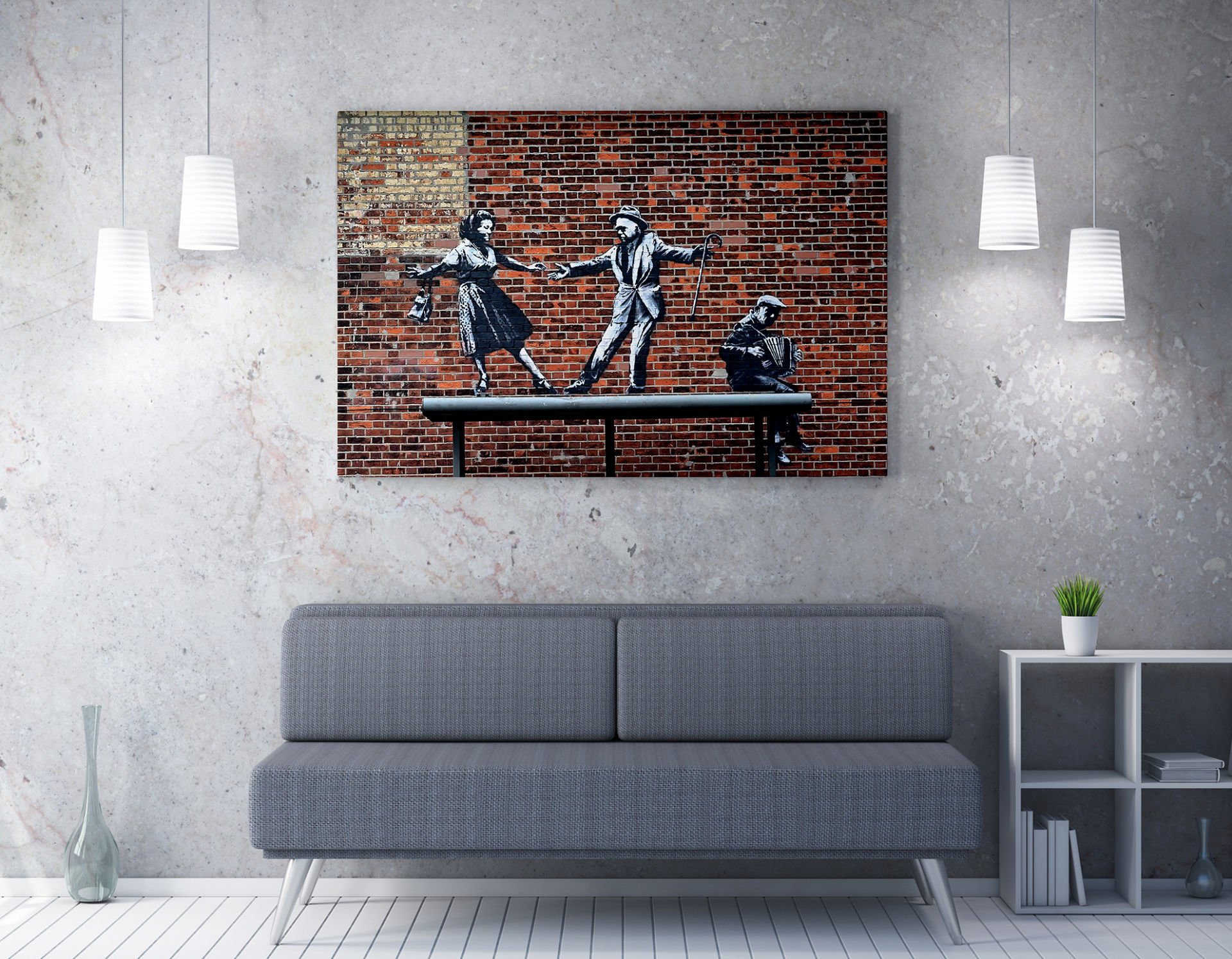 Dancing Couple | Banksy